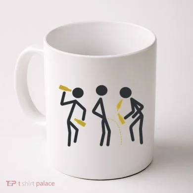 Drunk Stickfigers Coffee Mug