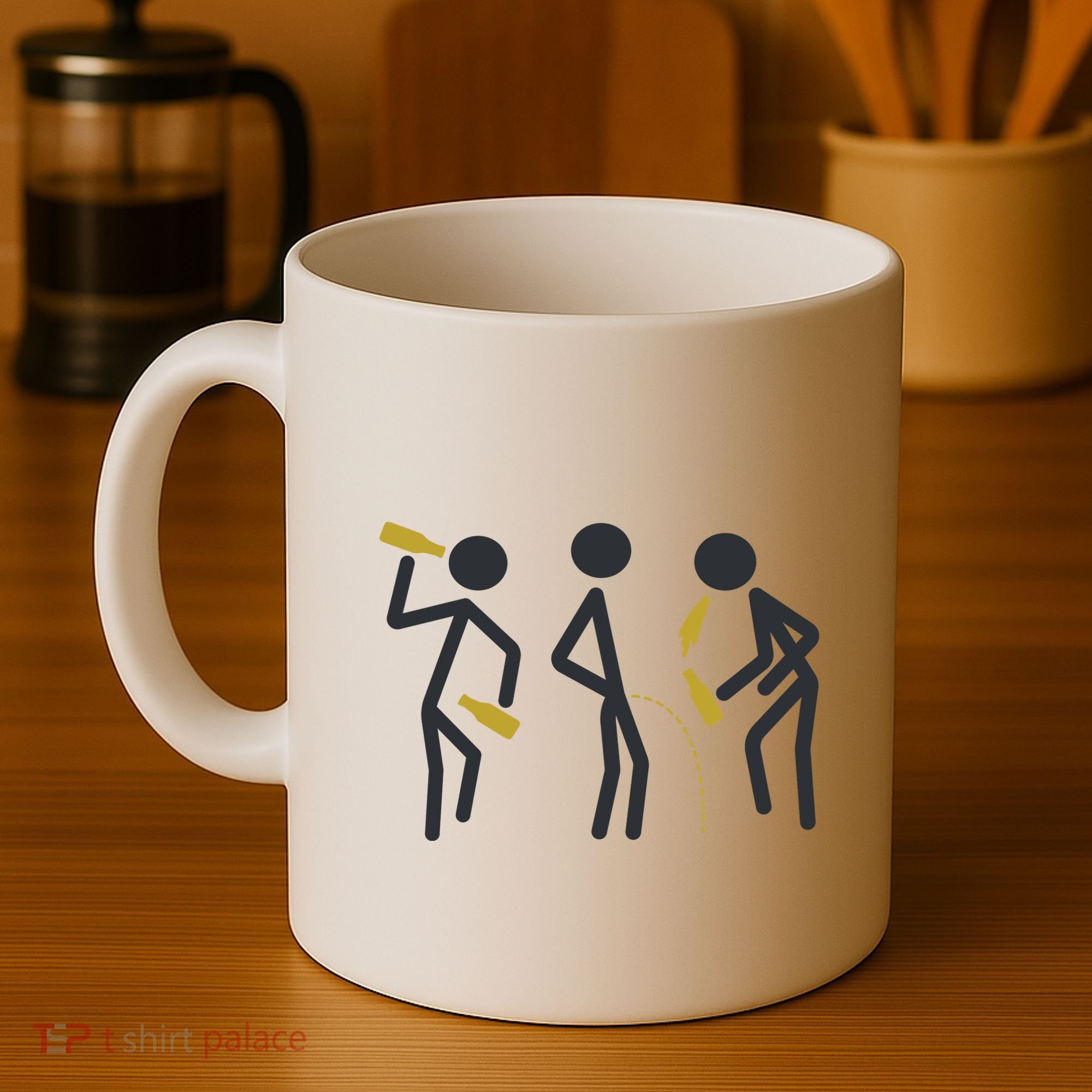 Drunk Stickfigers Coffee Mug