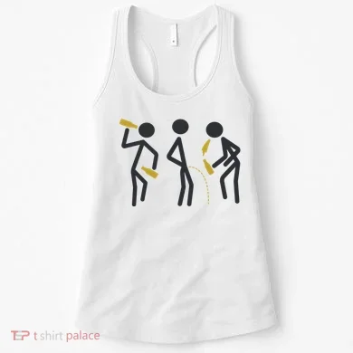 Drunk Stickfigers Women's Tank Top
