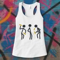 Drunk Stickfigers Women's Tank Top thumb 3