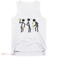 Drunk Stickfigers Tank Top thumb 0
