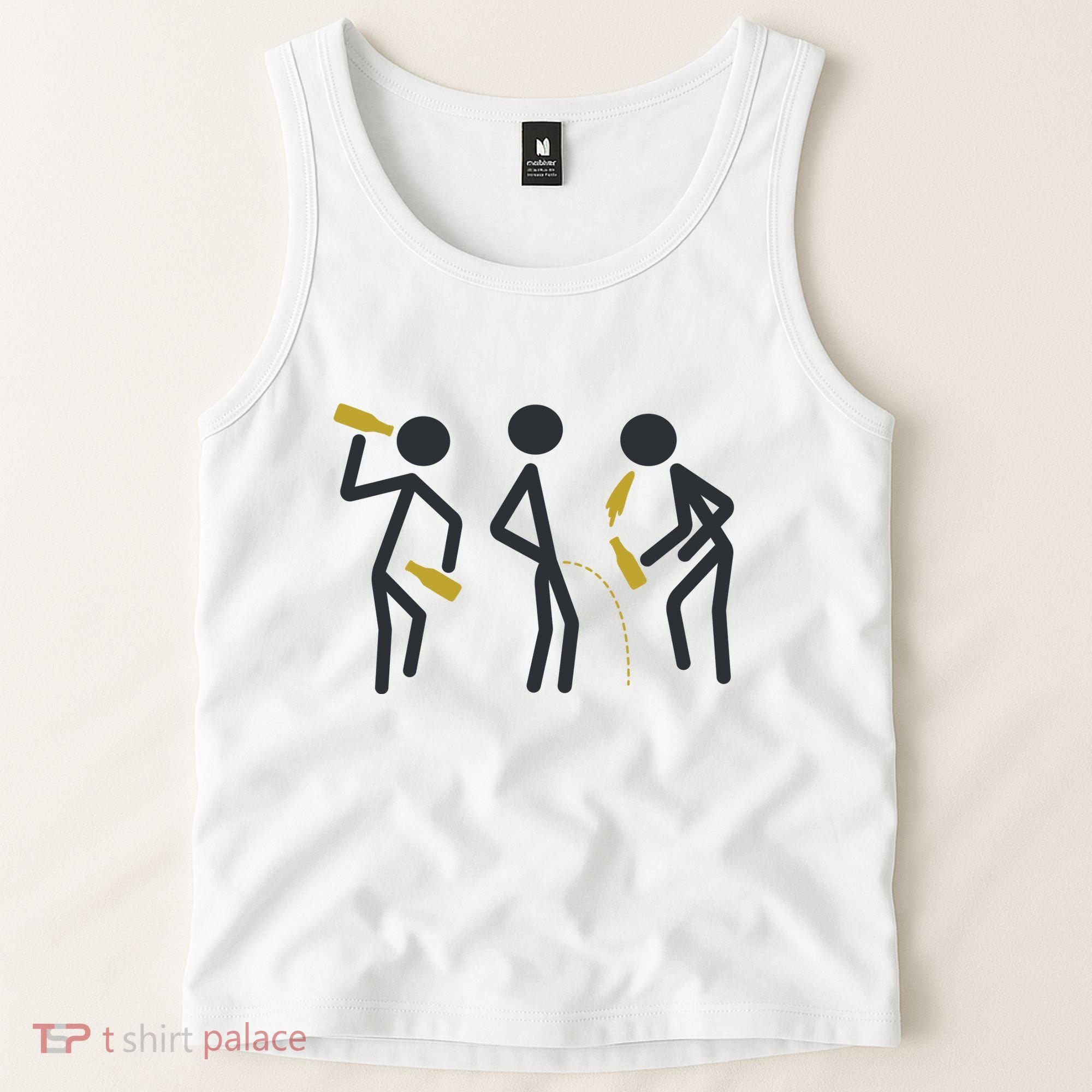 Drunk Stickfigers Tank Top