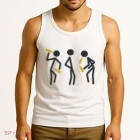Drunk Stickfigers Tank Top thumb 3
