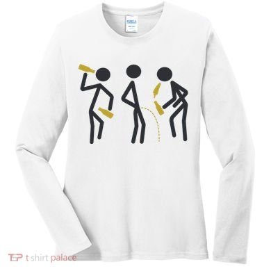 Drunk Stickfigers Women's Long Sleeve Shirt