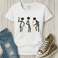 Drunk Stickfigers Women's T-Shirt thumb 3