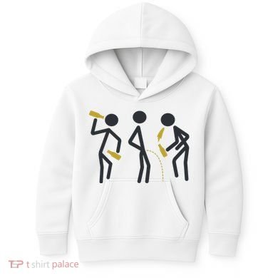 Drunk Stickfigers Kids Hoodie