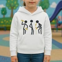 Drunk Stickfigers Kids Hoodie thumb 3