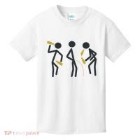 Drunk Stickfigers Kids T-Shirt thumb 0