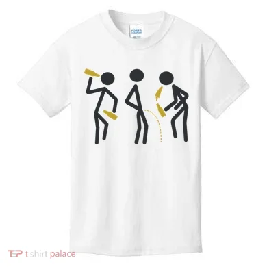 Drunk Stickfigers Kids T-Shirt