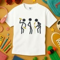 Drunk Stickfigers Kids T-Shirt thumb 3