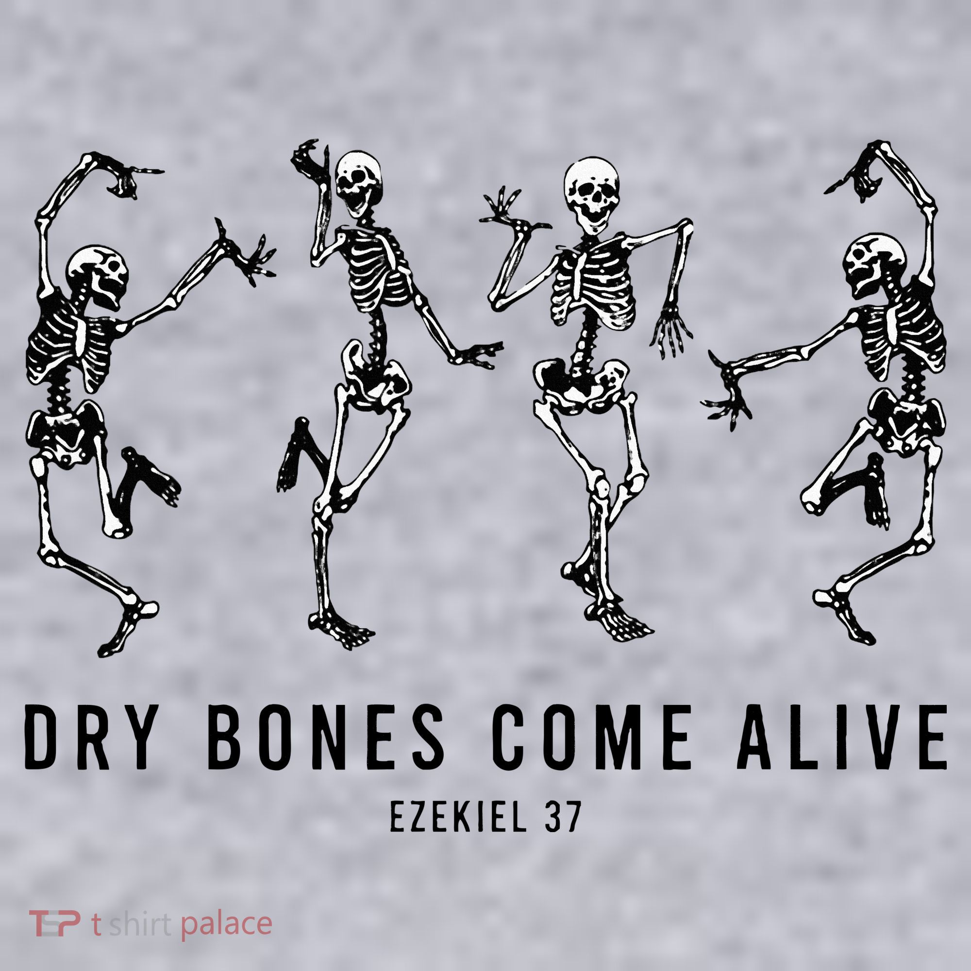Dancing Skeleton Dry Bones Come Alive Christian Halloween Women's Sweatshirt