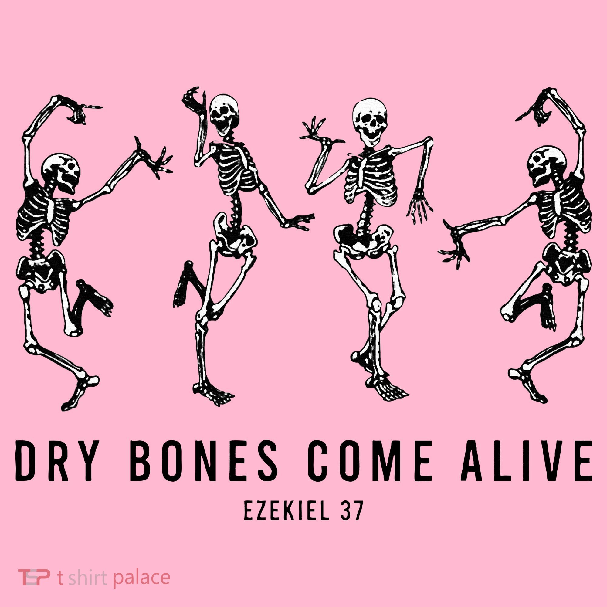 Dancing Skeleton Dry Bones Come Alive Christian Halloween Baby Bodysuit