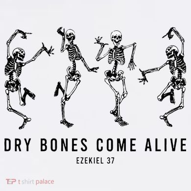 Dancing Skeleton Dry Bones Come Alive Christian Halloween 11oz C Handle Ceramic Mug