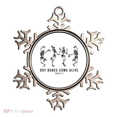 Dancing Skeleton Dry Bones Come Alive Christian Halloween Ornament