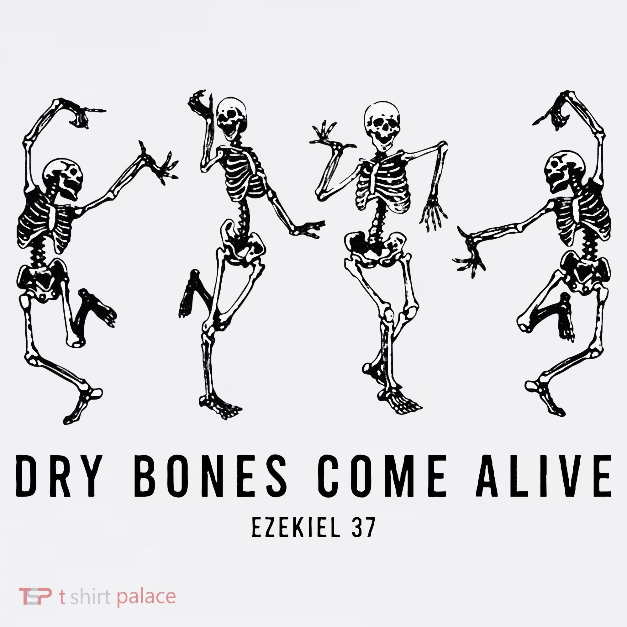 Dancing Skeleton Dry Bones Come Alive Christian Halloween Ornament