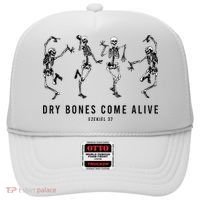 Dancing Skeleton Dry Bones Come Alive Christian Halloween Hat thumb 0
