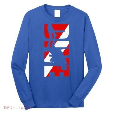Dive Scuba Diving Funny Gift Scuba Diving Gift Long Sleeve Shirt
