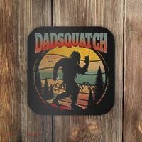 Dad Sasquatch Dadsquatch Bigfoot Hiking Coaster thumb 0
