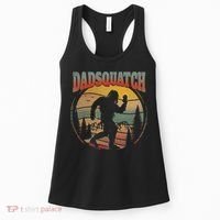 Dad Sasquatch Dadsquatch Bigfoot Hiking Women's Tank Top thumb 0
