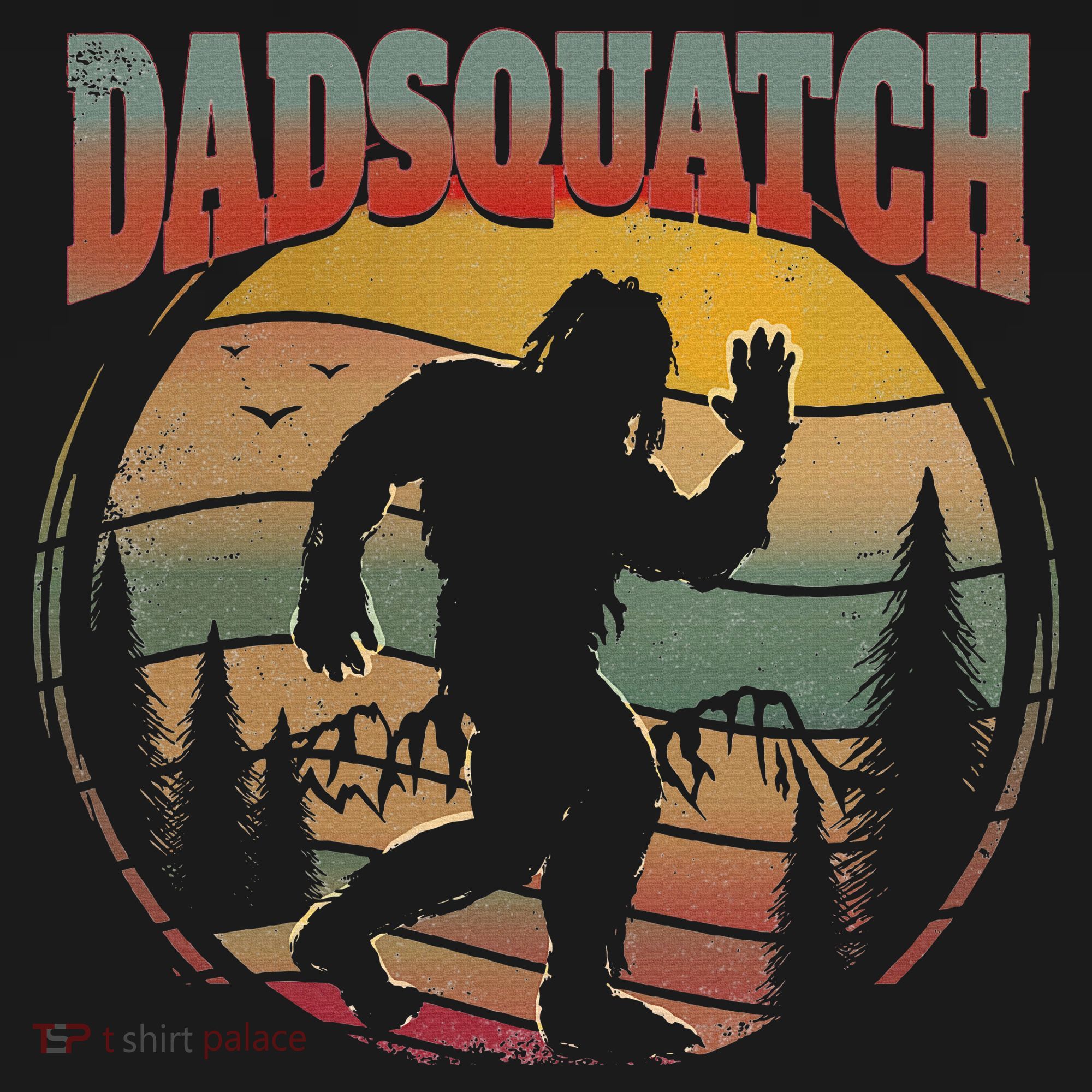 Dad Sasquatch Dadsquatch Bigfoot Hiking Women's Tank Top