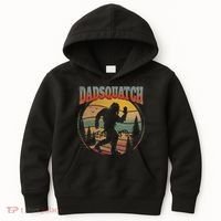Dad Sasquatch Dadsquatch Bigfoot Hiking Kids Hoodie thumb 0