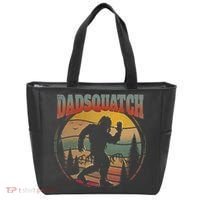 Dad Sasquatch Dadsquatch Bigfoot Hiking Tote Bag thumb 0