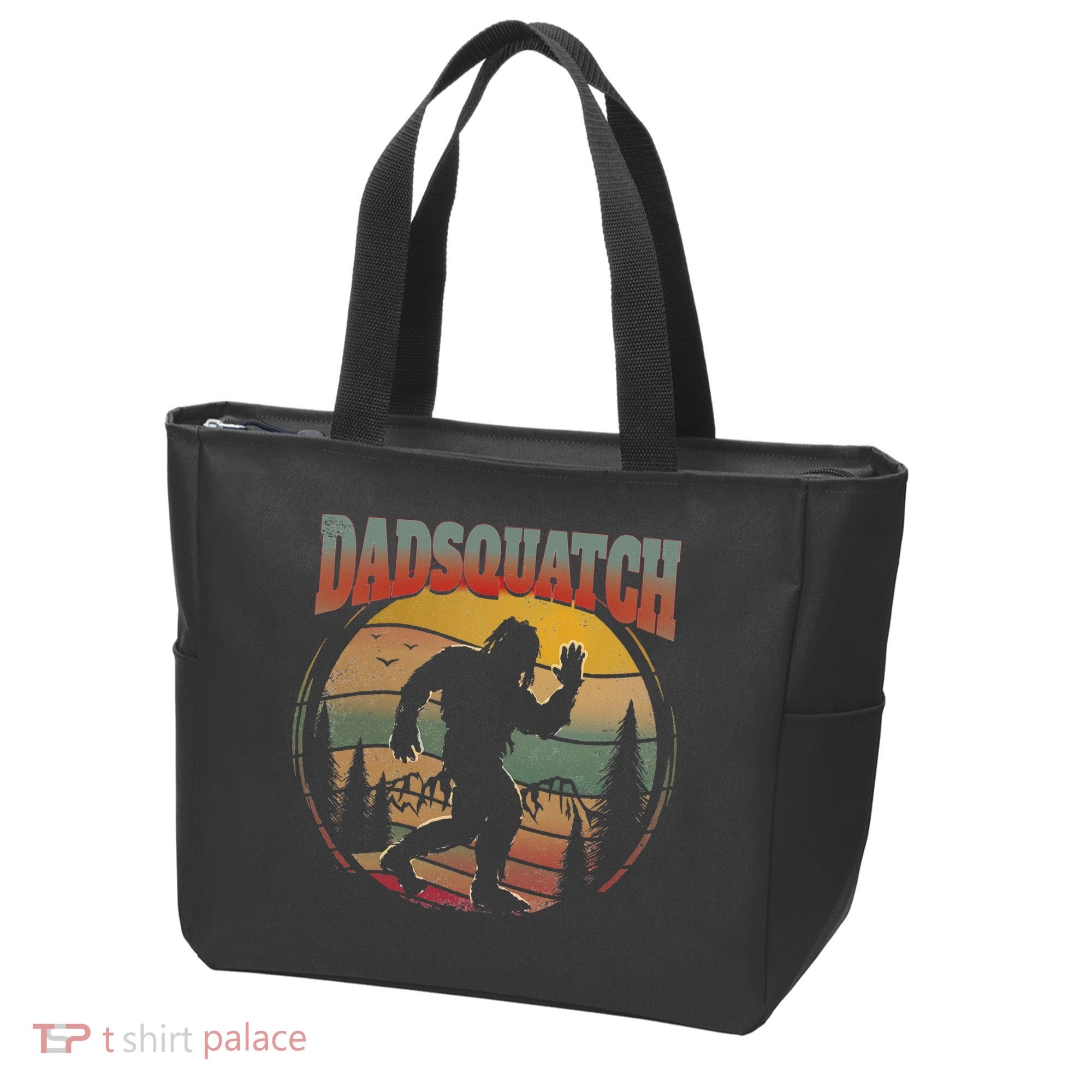 Dad Sasquatch Dadsquatch Bigfoot Hiking Tote Bag
