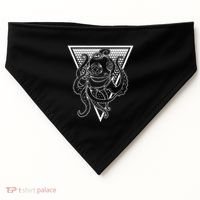 Deep Sea Diving Helmet Kraken Octopus Underwater Diver Gift USA-Made Doggie Bandana thumb 0