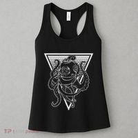 Deep Sea Diving Helmet Kraken Octopus Underwater Diver Gift Women's Tank Top thumb 3