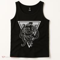 Deep Sea Diving Helmet Kraken Octopus Underwater Diver Gift Tank Top thumb 2