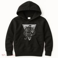 Deep Sea Diving Helmet Kraken Octopus Underwater Diver Gift Kids Hoodie thumb 0