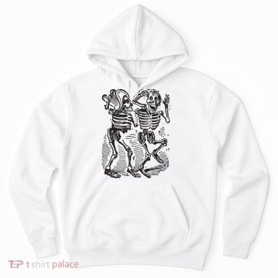 Dancing Skeletons Day Of Dead Dia De Los Muertos Hoodie