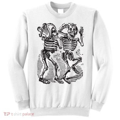 Dancing Skeletons Day Of Dead Dia De Los Muertos Sweatshirt