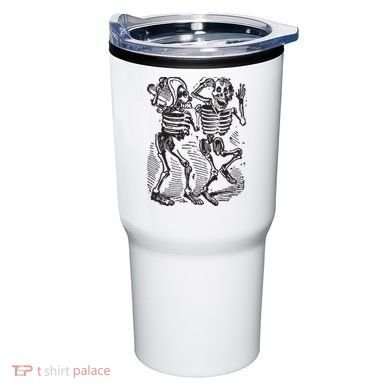 Dancing Skeletons Day Of Dead Dia De Los Muertos Tumbler