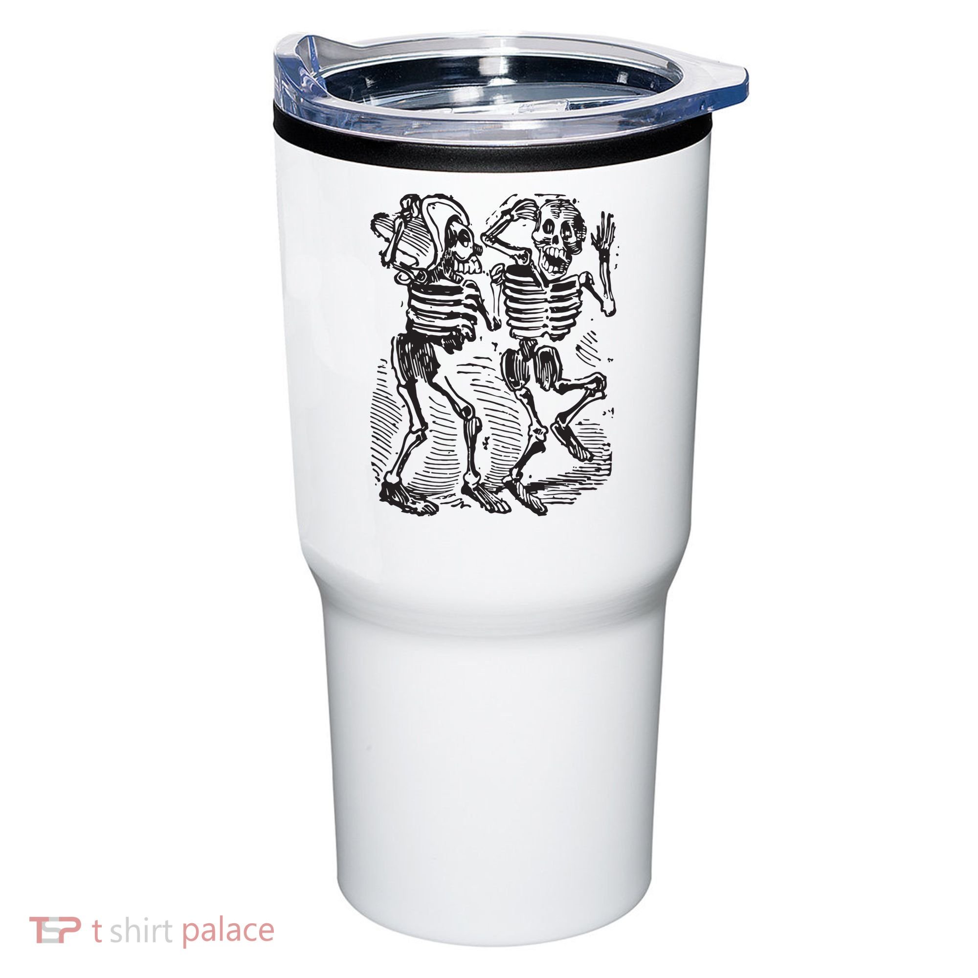 Dancing Skeletons Day Of Dead Dia De Los Muertos Tumbler