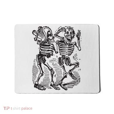 Dancing Skeletons Day Of Dead Dia De Los Muertos Mousepad
