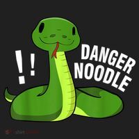 Dangerous Snake Danger Noodle Women's Sweatshirt thumb 2