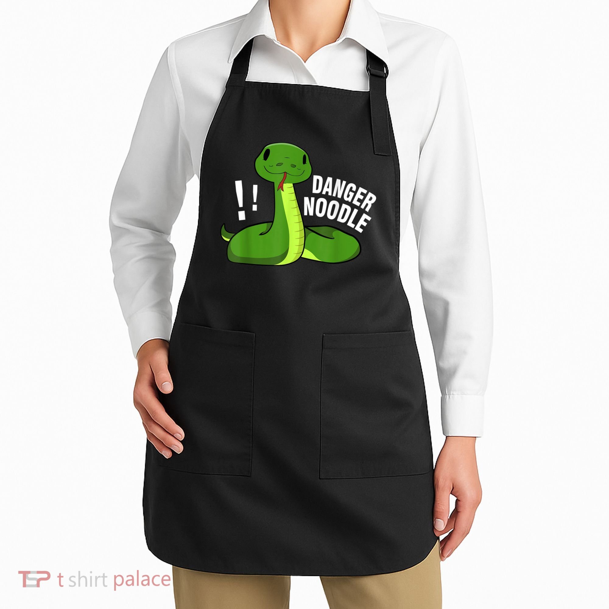 Dangerous Snake Danger Noodle Apron