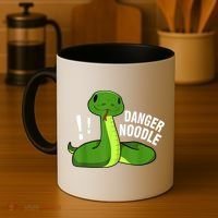 Dangerous Snake Danger Noodle Coffee Mug thumb 4