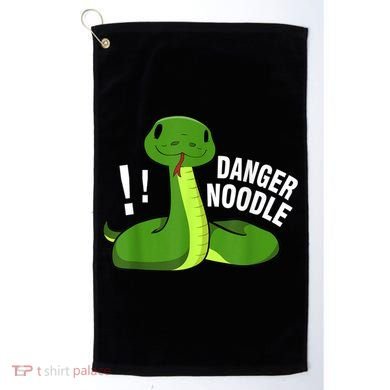 Dangerous Snake Danger Noodle Golf Towel