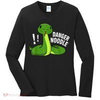 Dangerous Snake Danger Noodle Women's Long Sleeve Shirt thumb 0