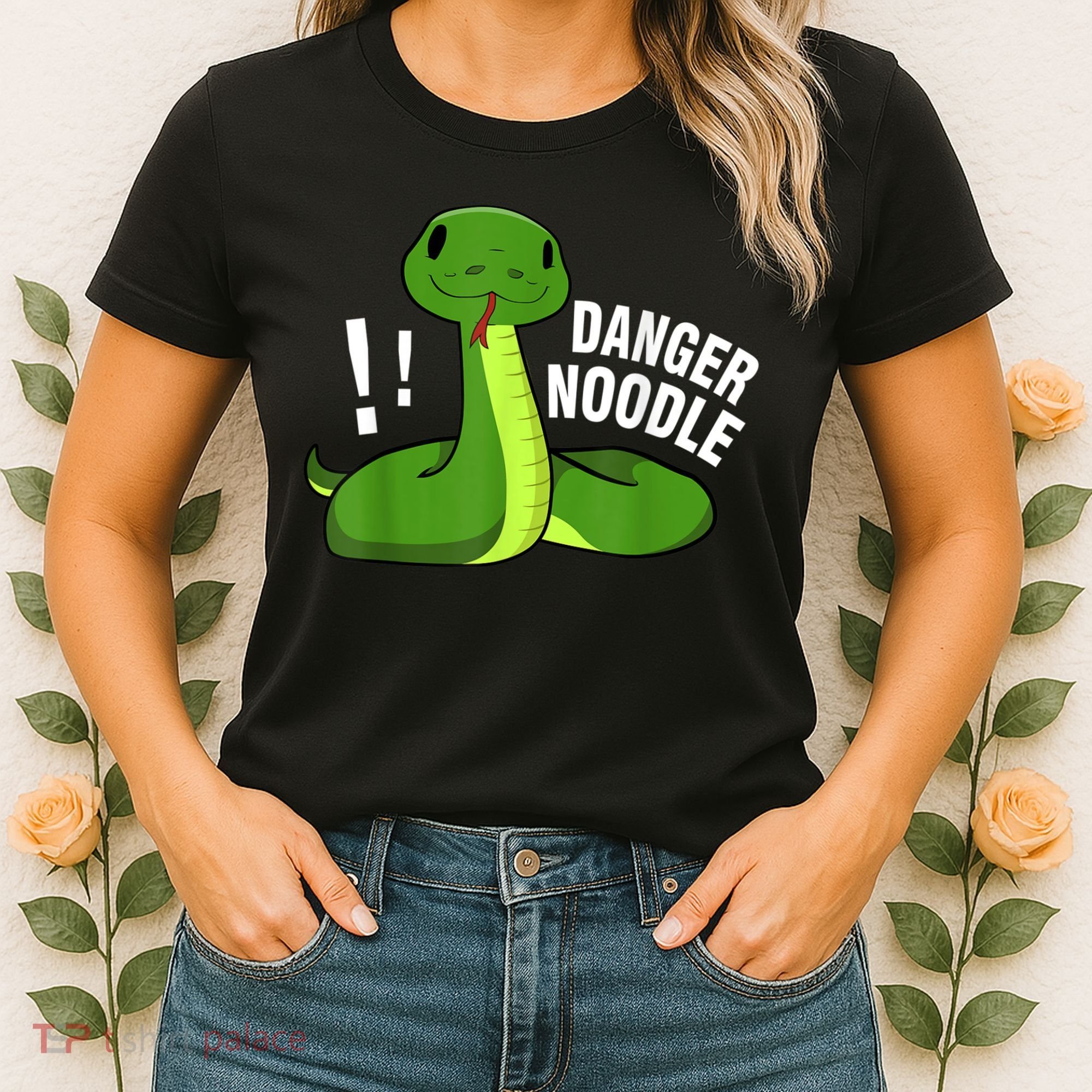 Dangerous Snake Danger Noodle Women's T-Shirt