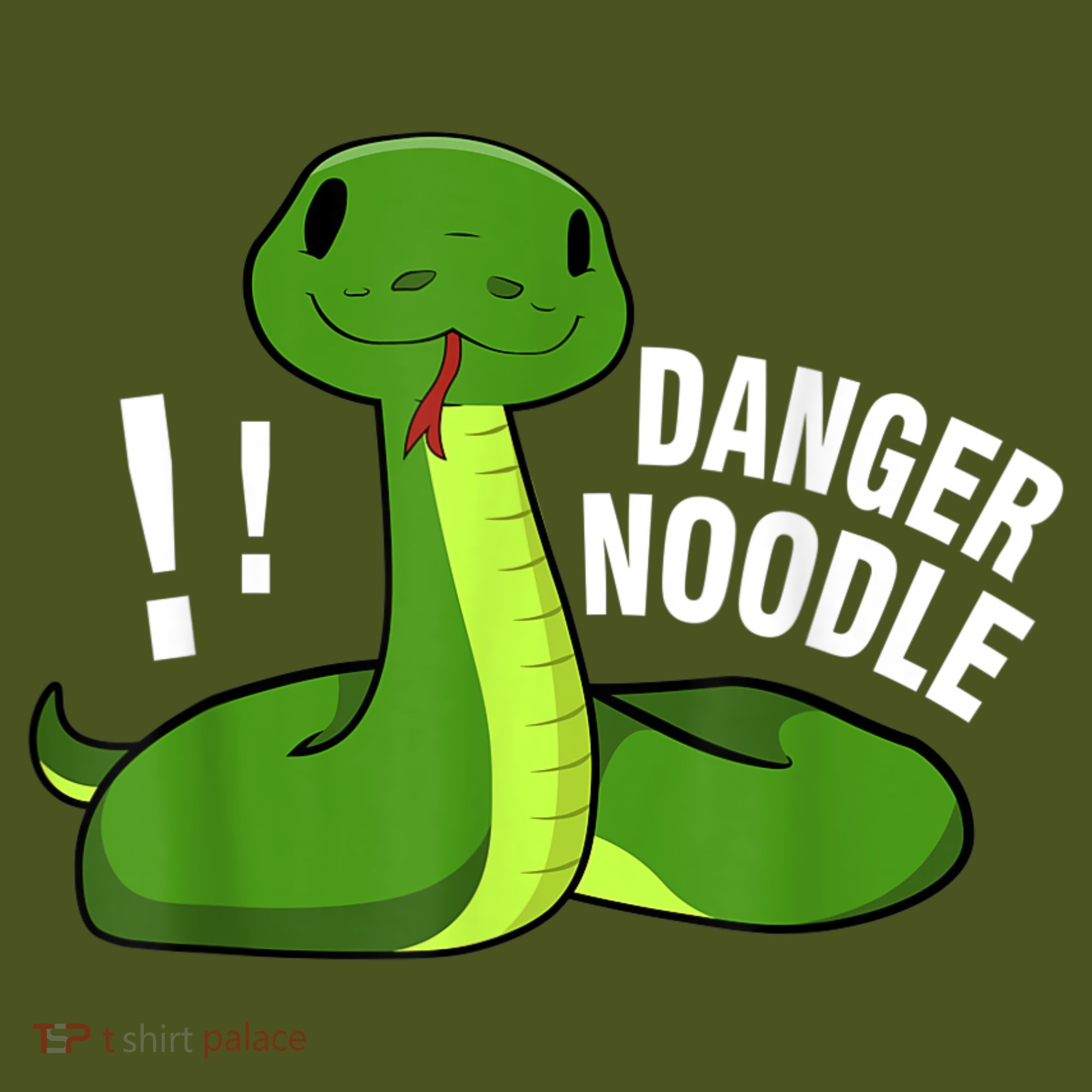 Dangerous Snake Danger Noodle Long Sleeve Shirt