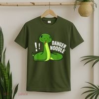 Dangerous Snake Danger Noodle T-Shirt thumb 2