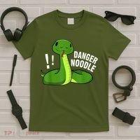 Dangerous Snake Danger Noodle T-Shirt thumb 5