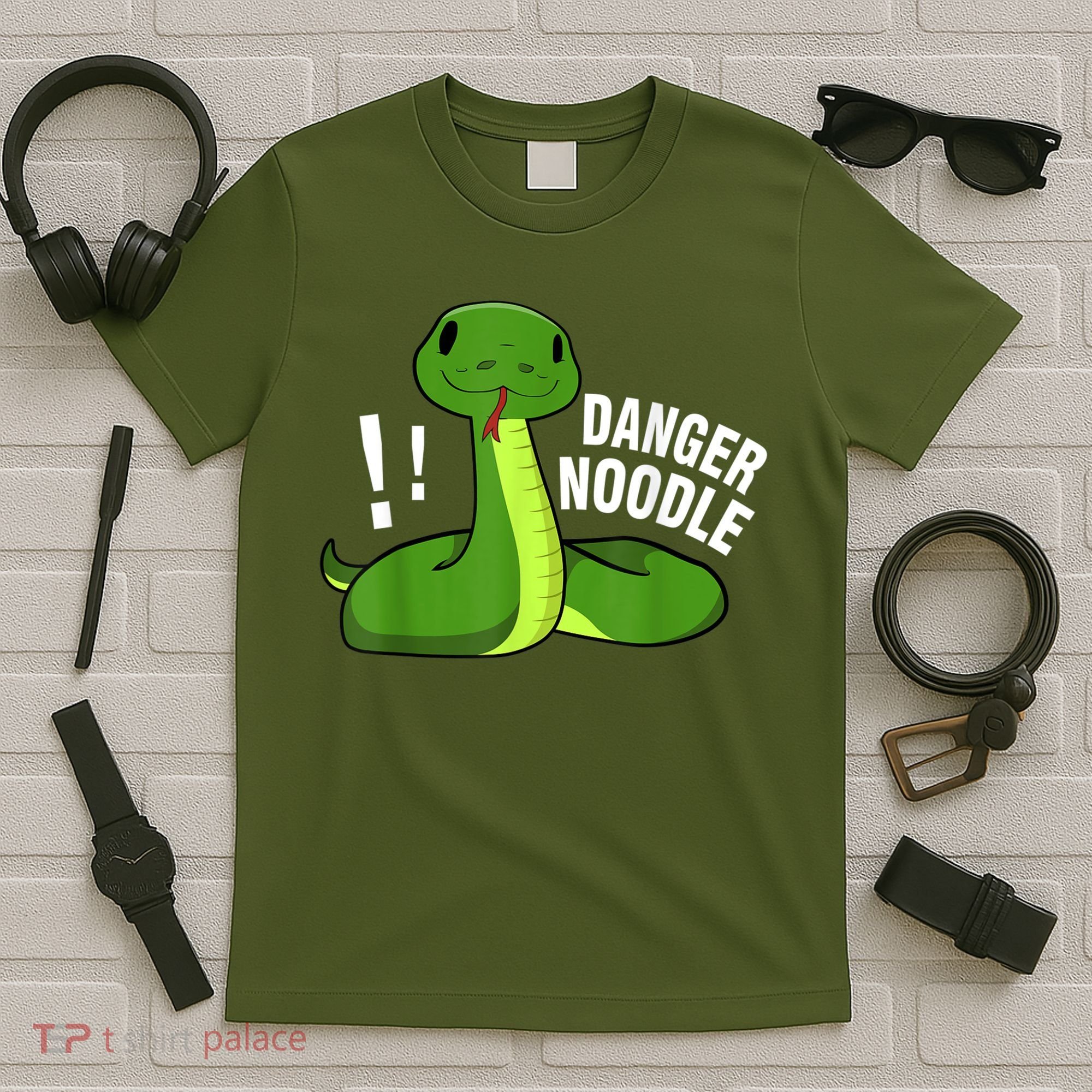 Dangerous Snake Danger Noodle T-Shirt