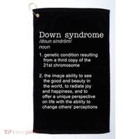 Down Syndrome Definition Golf Towel thumb 0
