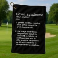 Down Syndrome Definition Golf Towel thumb 1