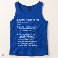 Down Syndrome Definition Tank Top thumb 2