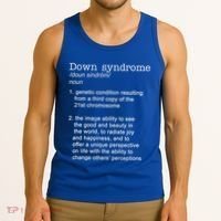 Down Syndrome Definition Tank Top thumb 3